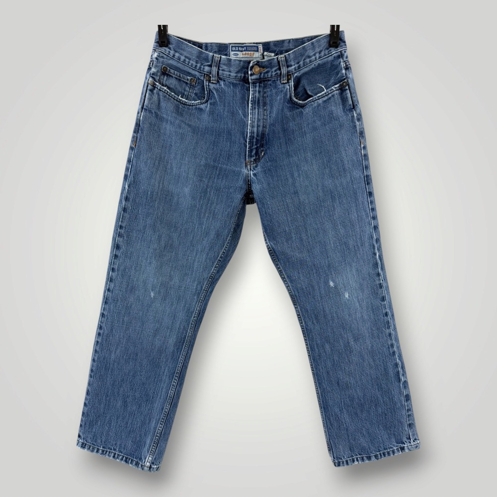 Vintage 2005 Old Navy Loose Fit Jeans Mens 33x30 Medium Wash Y2K 188685-14-1